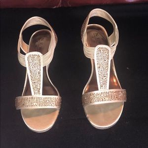 New York Transit dress wedges